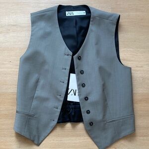 Zara Women Vest made in Morocco